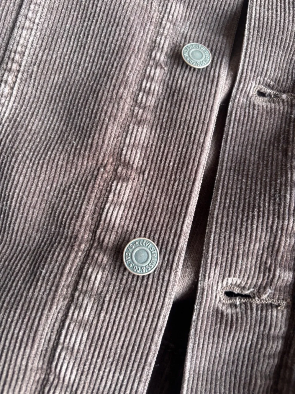 Levi's Dark Brown Corduroy Truck Jacket - Picture 8 of 14